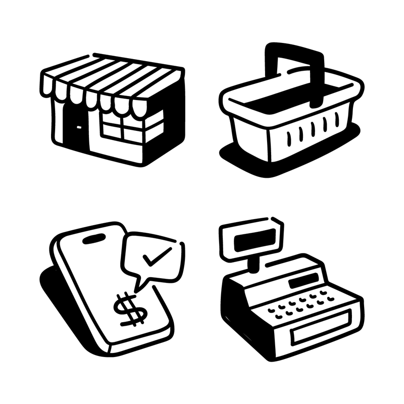 Sharpie Shopping Icons image